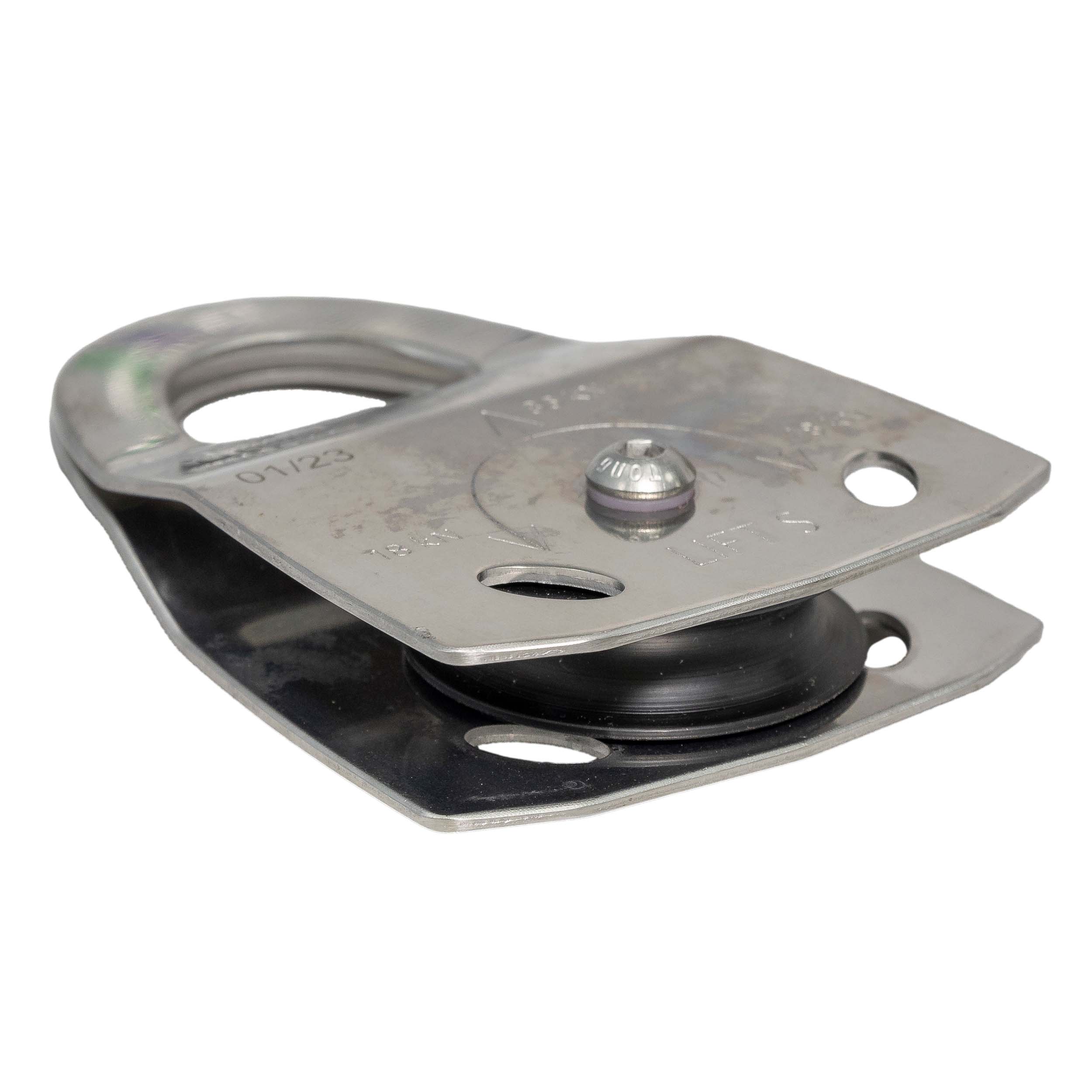 Polia Simples Aco Inox Corda 13mm 36kn Ultrasafe Lifts Usp400860100 - Imagem 4
