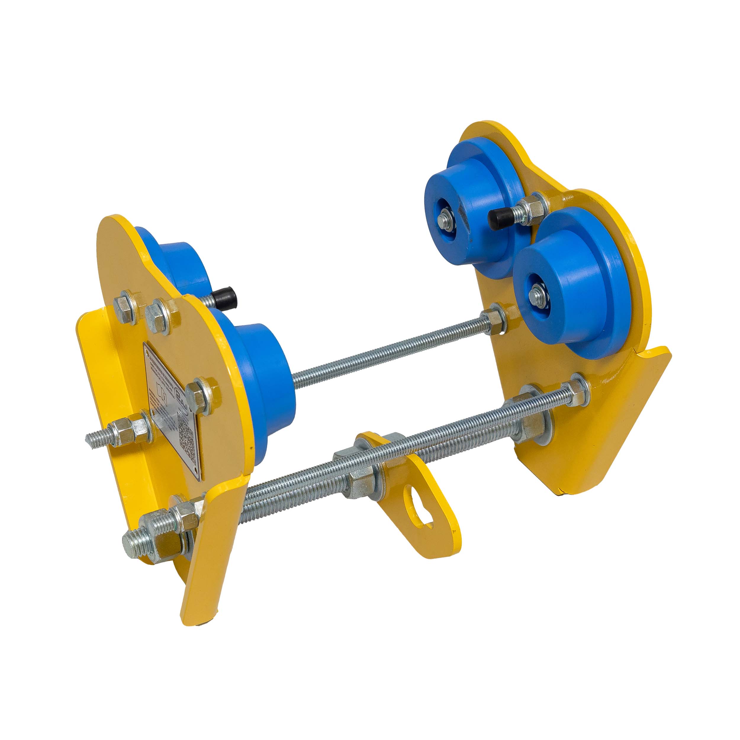 Trole Para Viga I de 76mm a 203mm Com Roldana de Nylon Vicsa - Imagem 2