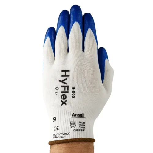 Luva Corte Banho Nit Pead Fibra Vidro En388 4342 Ansell Hyflex 11-927 9/cinza 11