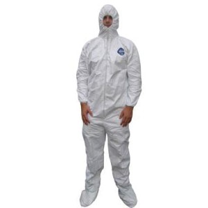MACACAO QUIMICO DUPONT TYVEK500 COM BOTAS TY122S