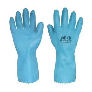 LUVA LATEX SILVER 30CM 0,45MM DANNY SILVER
