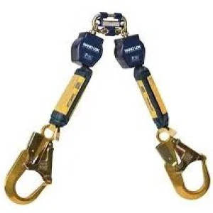 TRAVA QUEDAS RETRATIL DUPLO FITA 1,8M CONECTOR ALUMINIO 19MM 3M DBI NANO LOK