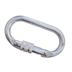 MOSQUETAO OVAL ACO ROSCA 23/25KN ULTRASAFE USR004000
