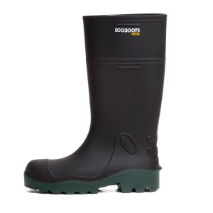 BOTA PU LONGA 35CM B.COMP SOLADO VERDE ECOBOOTS POLYTECH