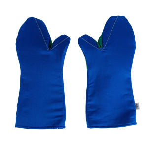 LUVA TERMICA + COZINHA ARAMIDA MAO GATO PALMA SILICONE 500°C SOFT THERM