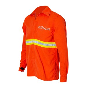CAMISA ARCO ELETRICO CAT 2 SEM BOLSO BUNGE DUPONT NOMEX MHP