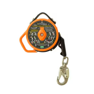 TRAVA QUEDAS RETRATIL CABO ACO 9M CONECTOR ACO LATCHWAYS SELADO