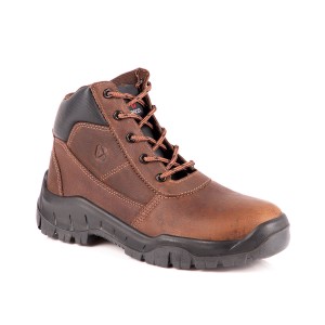 BOTINA CAD SEM BICO BID COURO VAQUETA BRACOL HORIZON 40123266