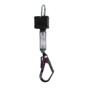 TRAVA QUEDAS RETRATIL DUPLO FITA 2,5M CONECTOR ACO ULTRASAFE VEKTOR USTR50256250