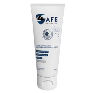 ANTISSEPTICO CREME HIDRATANTE 4SAFE ANTISSEPTICO BISNAGA 80ML