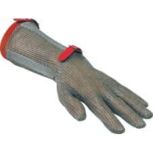LUVA CORTE MALHA DE ACO LONGA PUNHO 15CM DANNY